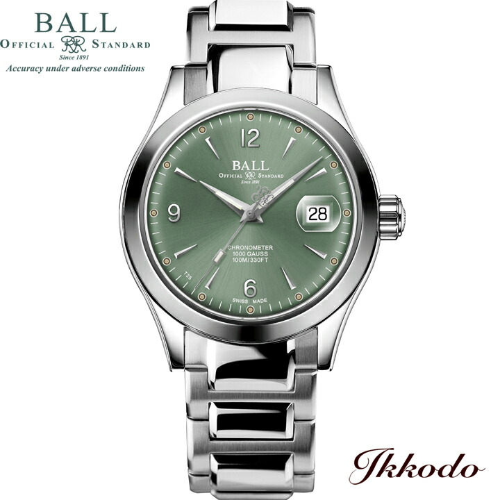 ボールウォッチ BALLWATCH エンジニアIII オハイオ クロノメーター 自動巻き 904Lステンレスケース&ブレス 40mm 100m防水 80,000A/m耐磁 最長5年間メーカー保証 正規品 メンズ腕時計 NM9026C-S5CJ-GR NM9026CS5CJGR
