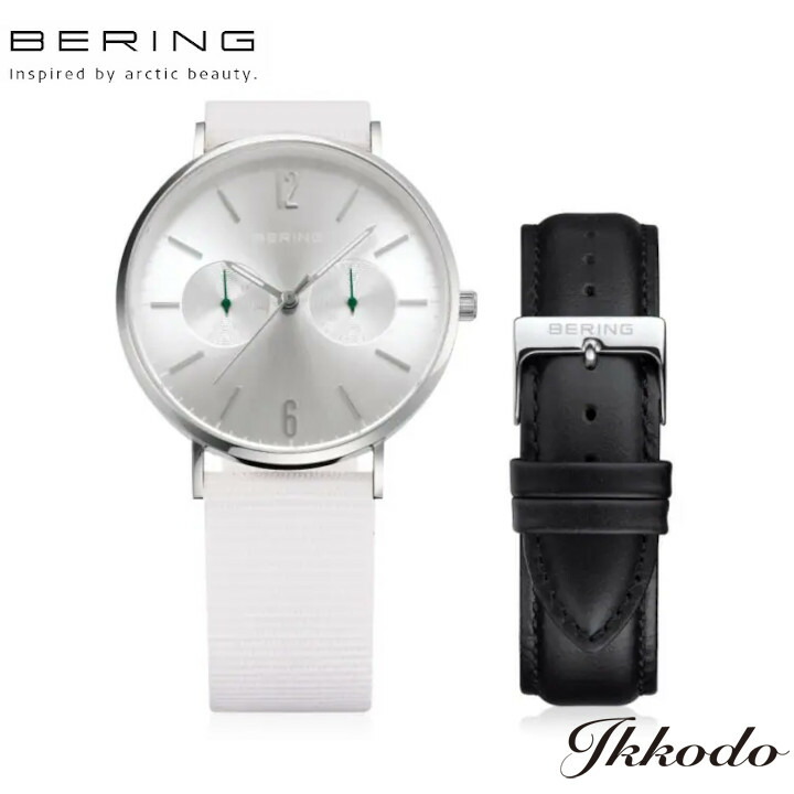 BERING ベーリングOCEAN & FOREST Japan limited 日本限定 クォーツ 36mm 替え用レザーバンド付属 3気圧防水 レディース腕時計 日本国内正規品 3年間メーカー保証 14236-000-J 14236000J 23,199円