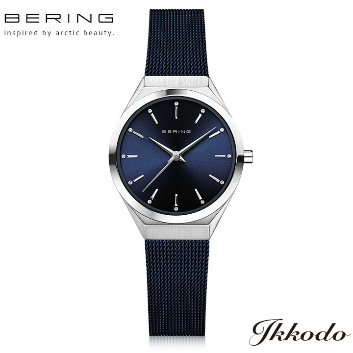 15108円 有名な高級ブランド BERING ベーリング ULTRA SLIM ウルトラスリム クォーツ 29mm レディース腕時計 正規品 3年間メーカー保証 女性 18729-307