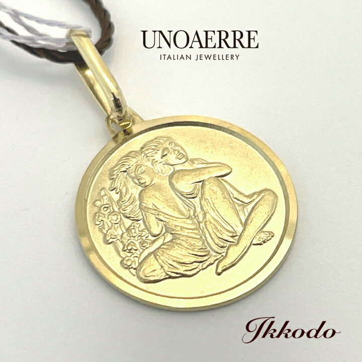 楽天市場】UNOAERRE ウノアエレ K18イエローゴールド クロス