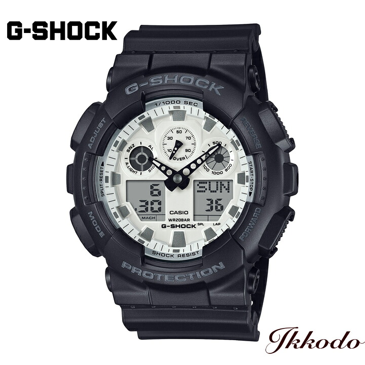 G-SHOCK Gショック カシオ GA-100シリーズ 51.2mm 20気圧防水 正規品 メンズ腕時計 GA-100WD-1AJF GA100WD1AJF 11,405円