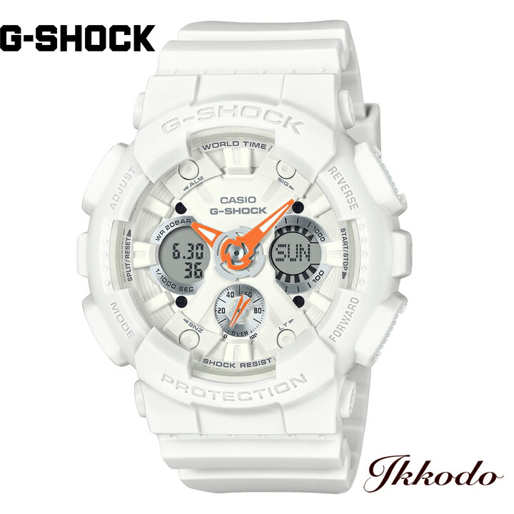 G-SHOCK Gぼうぜん自失 カシオ ANALOG-DIGITAL WOMEN 20空圧雨合羽 国内定め事品 ウオッチ GMA-S120SA-7A1JF GMAS120SA7A1JF