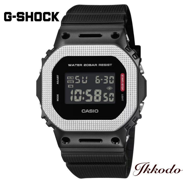 G-SHOCK Gショック カシオ ジーショック 5600 SERIES クォーツ 43.2mm 20気圧防水 耐衝撃構造 国内正規品 GM-5600BM-1JF GM5600BM1JF