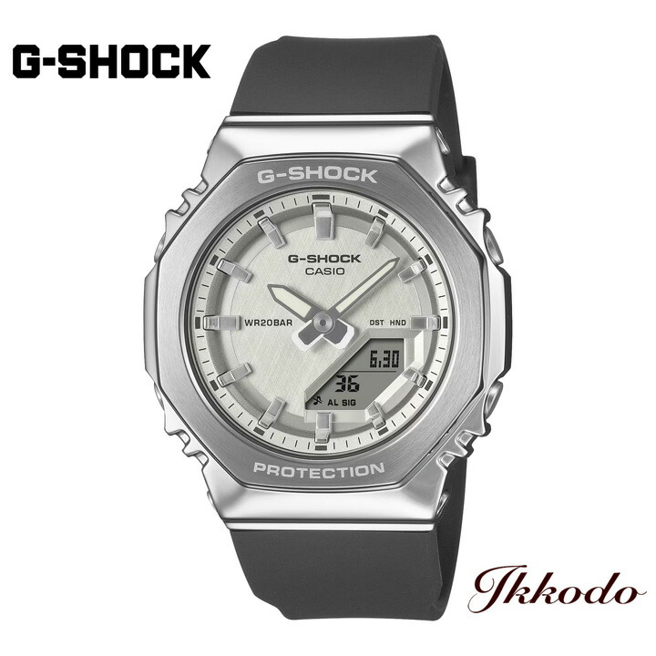G-SHOCK Gぼうぜん自失 カシオ ANALOG-DIGITAL WOMEN 20空圧雨合羽 40.5粍 定め事品 ウオッチ GM-S2110-1A7JF  GMS21101A7JF