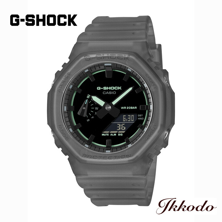 G-SHOCK Gぼうぜん自失 カシオ ジーショック 2100続きもの 45.4粍 20空圧雨合羽 耐衝撃社会システム 国内置き目品 GA-2100K-1AJF  GA2100K1AJF