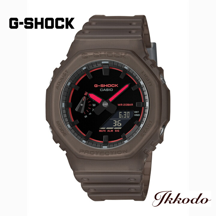 G-SHOCK Gぼうぜん自失 カシオ ジーショック 2100続きもの 45.4粍 20空圧雨合羽 耐衝撃社会システム 国内置き目品 GA-2100K-5AJF  GA2100K5AJF