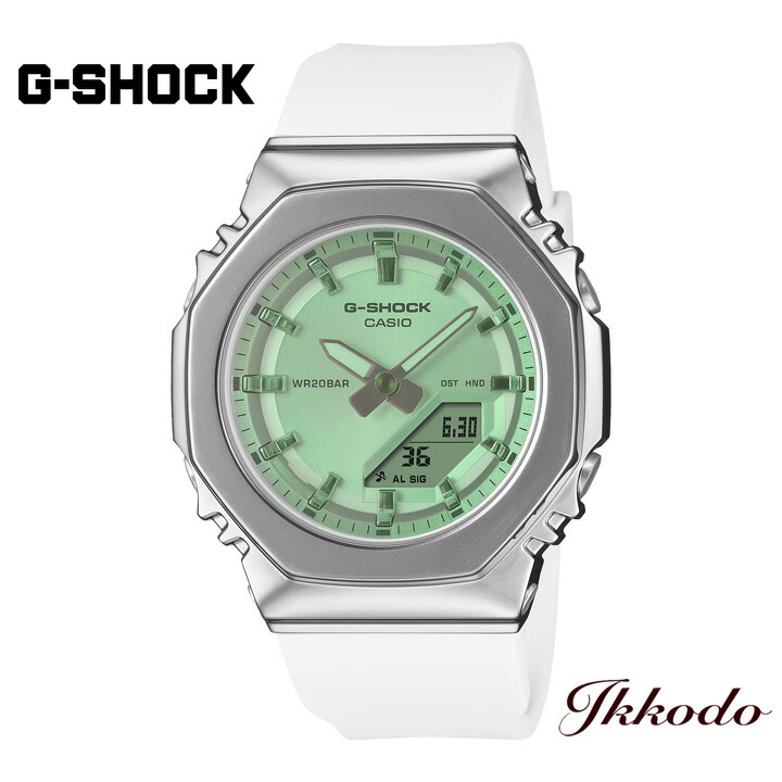Summer Reflection G-SHOCK Gぼうぜん自失 カシオ ANALOG-DIGITAL WOMEN 20空圧雨合羽 40.5粍 定め事品 ウオッチ GM-S2110SR-7AJF  GMS2110SR7AJF