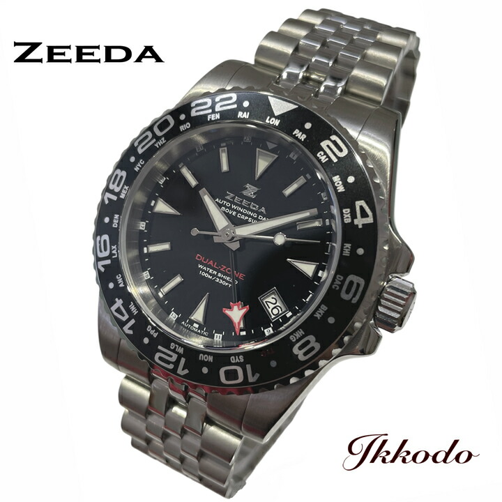 楽天市場】ZEEDA ジーダ JET SHARK ジェットシャーク 40mm 自動