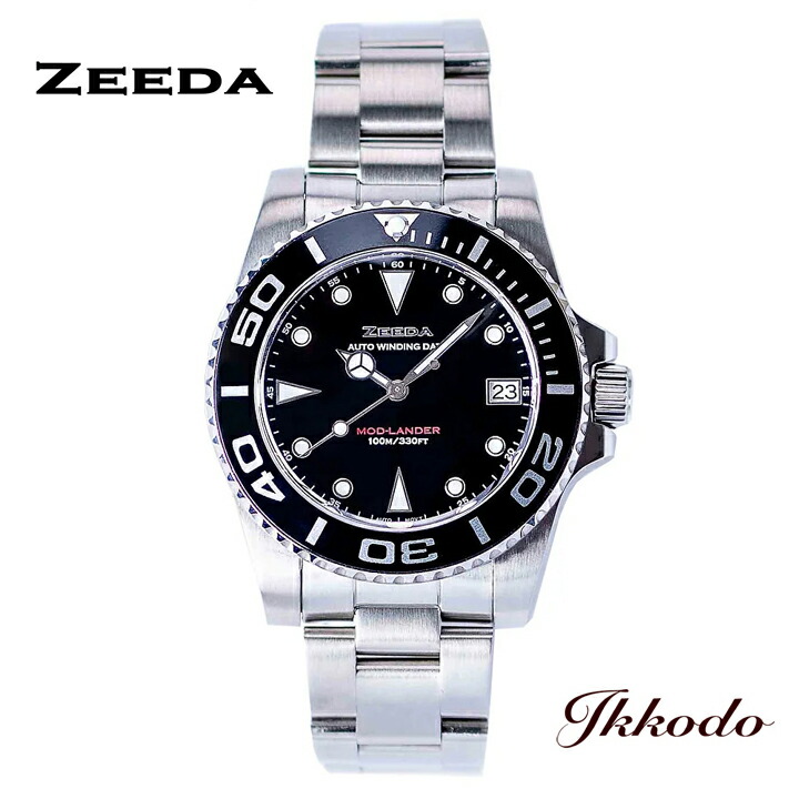 楽天市場】ZEEDA ジーダ JET SHARK ジェットシャーク 40mm 自動