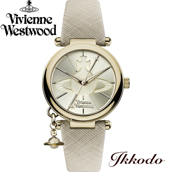 ヴィヴィアンウエストウッド Vivienne Westwood オーブ II クォーツ レディース 腕時計 32mm 5気圧防水 正規品 VV006GDCM｜城下町松本の時計店　一光堂