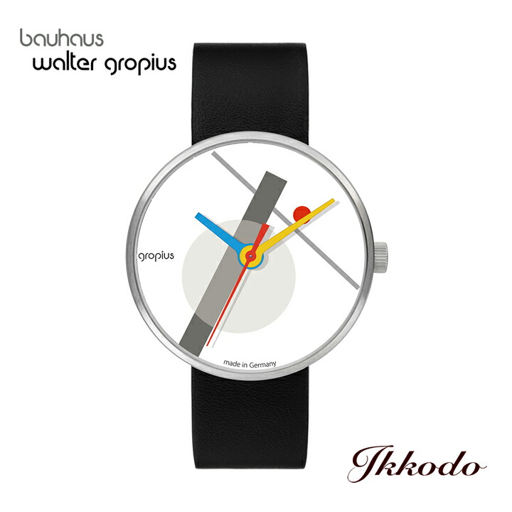 バウハウス・ヴァルター・グロピウス フォーラム モホリ・ナジ FORUM HOMAGE ・・ MOHOLY-NAGY クォーツ 39mm 正規品 WG 021-01  WG02101