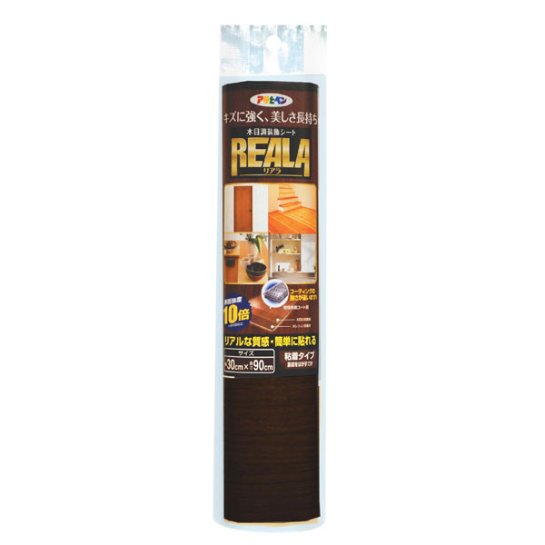 アサヒペン REALA 30x90cm ×24個 DIY 塗料 補修 リフォーム 家庭用 室内 屋内 屋外 プロ仕様 人気 定番 日曜大工 メンテナンス 改修 模様替え 張り替え 塗り替え DIY 塗料 補修 リフォーム 家庭用 室内 屋内 屋外 人気
