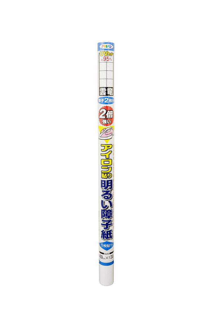 アサヒペン UV明かり障子紙 69x3.6m 6402 雲竜 20個 DIY 絵の具 取りつくろう リフォーム 身寄り用 室内 屋内 室外 労働者階級遣りかた 一般受け 定番 日曜日宮大工 検査と修理 取りつくろう うつり変わり 張り替え 塗り替え DIY 絵の具 取りつくろう リフォーム 身寄り用 室内 屋内