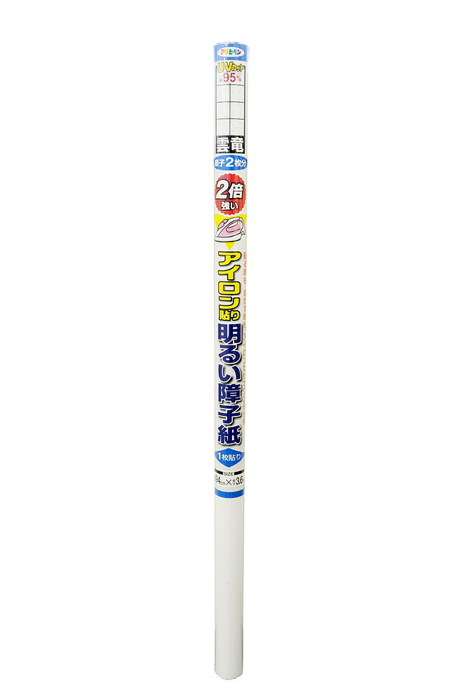 アサヒペン UV明かり障子紙 94x3.6m 6412 雲竜 20個 DIY 絵の具 取りつくろう リフォーム 身寄り用 室内 屋内 室外 労働者階級遣りかた 一般受け 定番 日曜日宮大工 検査と修理 取りつくろう うつり変わり 張り替え 塗り替え DIY 絵の具 取りつくろう リフォーム 身寄り用 室内 屋内