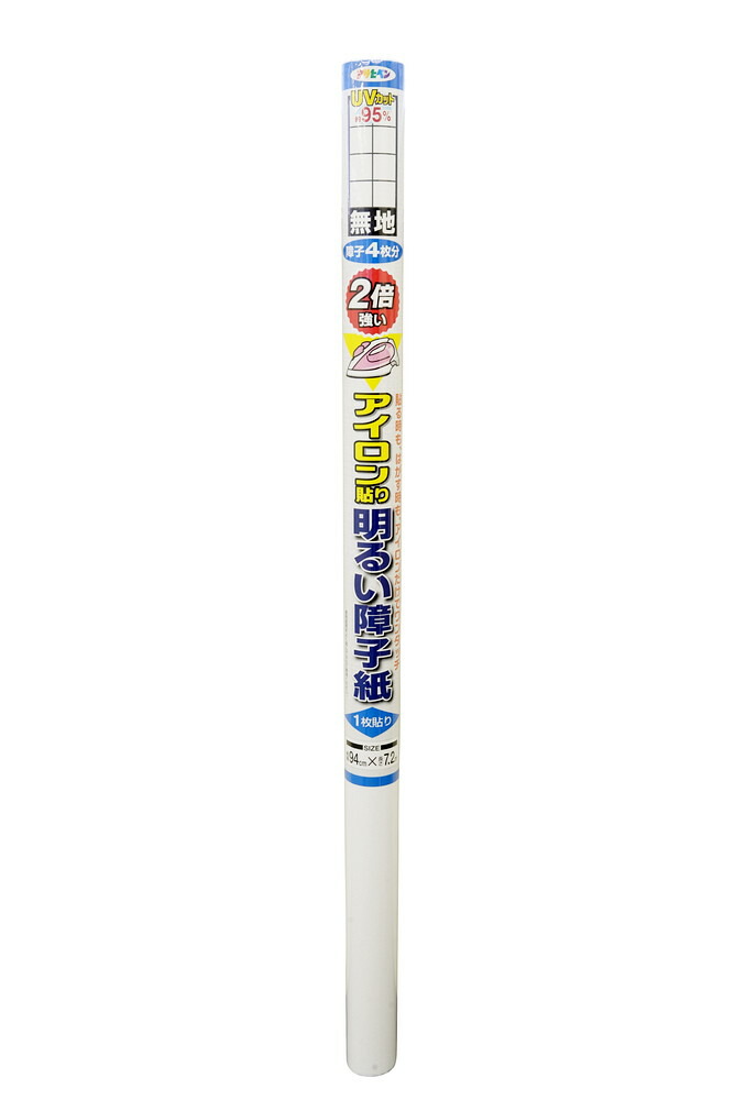 アサヒペン UV2倍鉄明かり障子紙94x7.2m無地×24個 DIY 絵の具 取りつくろう リフォーム 身寄り用 室内 屋内 室外 労働者階級遣りかた 一般受け 定番 日曜日宮大工 検査と修理 取りつくろう うつり変わり 張り替え 塗り替え DIY 絵の具 取りつくろう リフォーム 身寄り用 室内 屋内