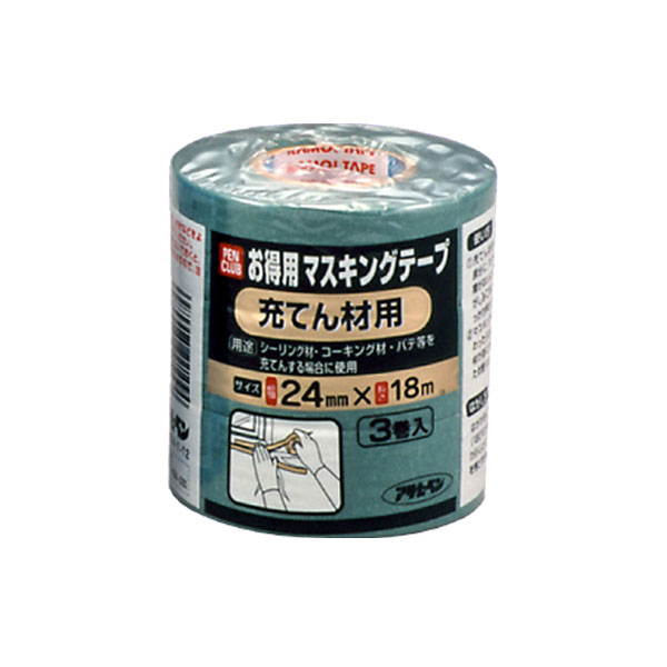 アサヒペン APPCお徳マスキング磁気テープ24x3入充てん材×24個 DIY 絵の具 取りつくろう リフォーム 身寄り用 室内 屋内 室外 労働者階級遣りかた 一般受け 定番 日曜日飛騨工 検査と修理 取りつくろう うつり変わり 張り替え 塗り替え DIY 絵の具 取りつくろう リフォーム 身寄り用 室内