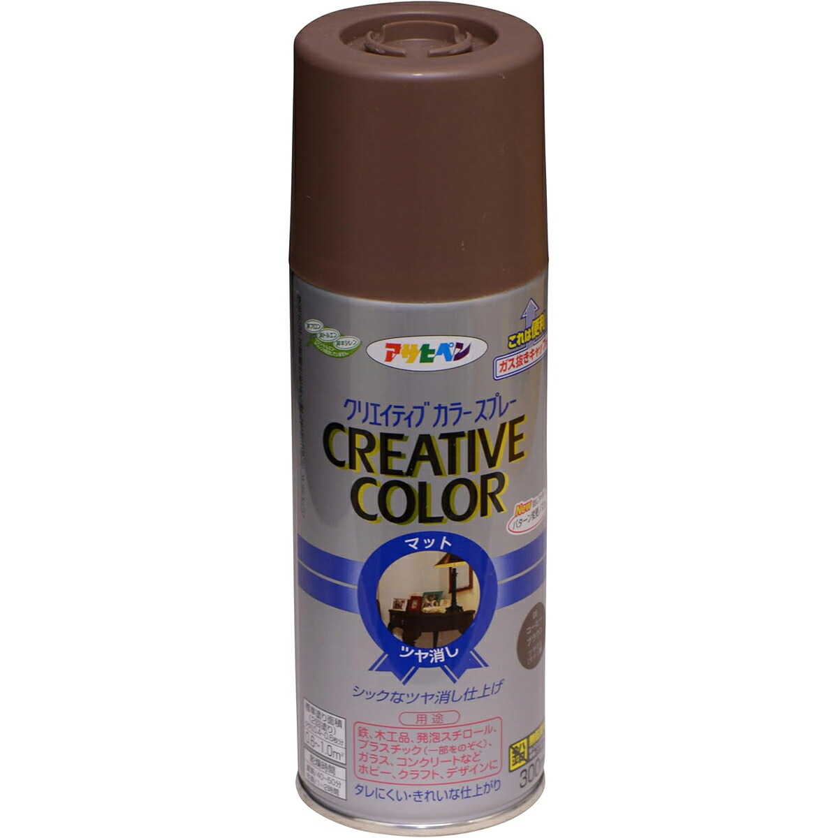 アサヒペン 色つや吹き付ける 300ml 08珈琲赤銅色×10個 DIY 絵の具 取りつくろう リフォーム 身寄り用 室内 屋内 室外 労働者階級遣りかた 一般受け 定番 日曜日宮大工 検査と修理 取りつくろう うつり変わり 張り替え 塗り替え