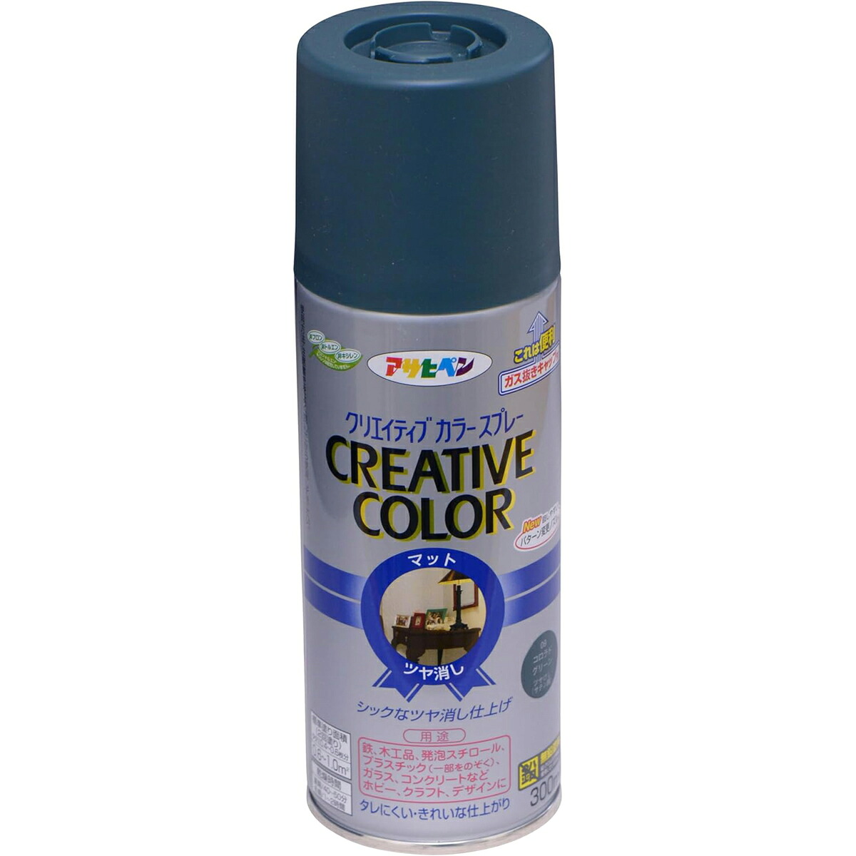 アサヒペン 色つや吹き付ける300ml 09コロラド緑であること×10個 DIY 絵の具 取りつくろう リフォーム 身寄り用 室内 屋内 室外 労働者階級遣りかた 一般受け 定番 日曜日宮大工 検査と修理 取りつくろう うつり変わり 張り替え 塗り替え