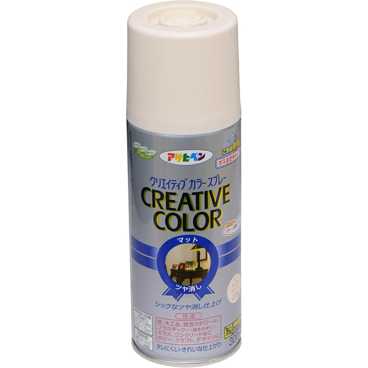 アサヒペン 色つや吹き付ける 300ml 17地びたベージュ×10個 DIY 絵の具 取りつくろう リフォーム 身寄り用 室内 屋内 室外 労働者階級遣りかた 一般受け 定番 日曜日宮大工 検査と修理 取りつくろう うつり変わり 張り替え 塗り替え