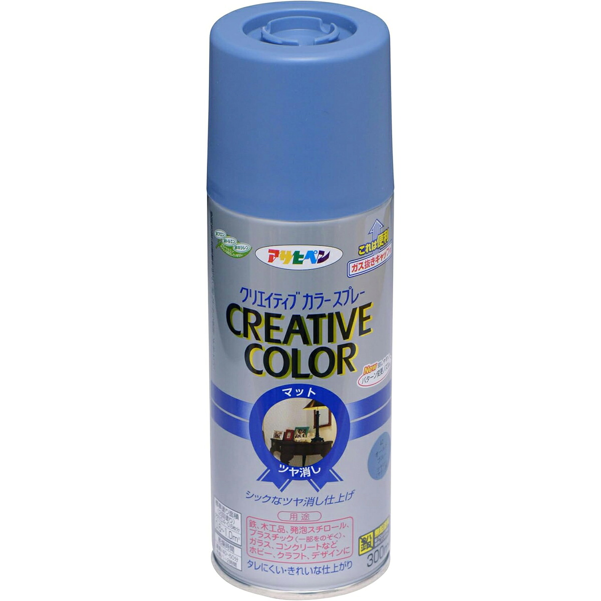 アサヒペン 色つや吹き付ける 300ml 42年寄りの青み×10個 DIY 絵の具 取りつくろう リフォーム 身寄り用 室内 屋内 室外 労働者階級遣りかた 一般受け 定番 日曜日宮大工 検査と修理 取りつくろう うつり変わり 張り替え 塗り替え