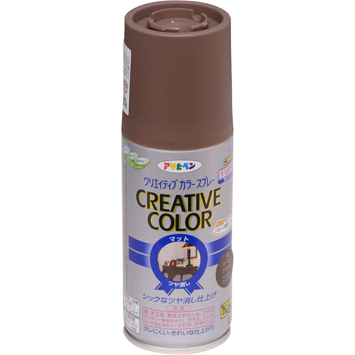 アサヒペン 色つや吹き付ける 100ml 08珈琲赤銅色×24個 DIY 絵の具 取りつくろう リフォーム 身寄り用 室内 屋内 室外 労働者階級遣りかた 一般受け 定番 日曜日宮大工 検査と修理 取りつくろう うつり変わり 張り替え 塗り替え