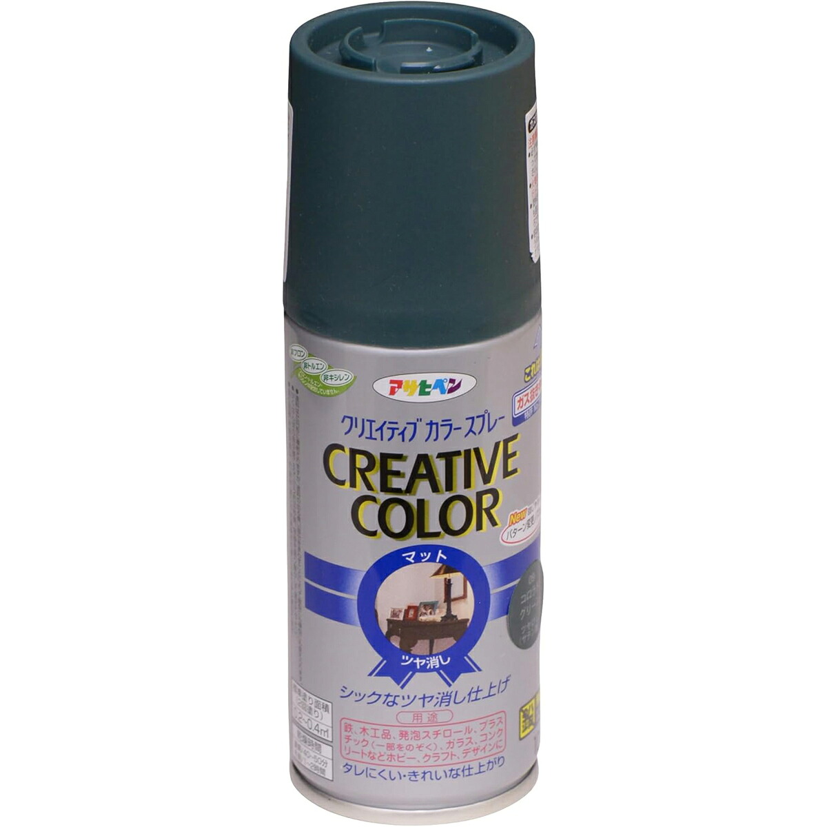 アサヒペン 色つや吹き付ける100ml 09コロラド緑であること×24個 DIY 絵の具 取りつくろう リフォーム 身寄り用 室内 屋内 室外 労働者階級遣りかた 一般受け 定番 日曜日宮大工 検査と修理 取りつくろう うつり変わり 張り替え 塗り替え