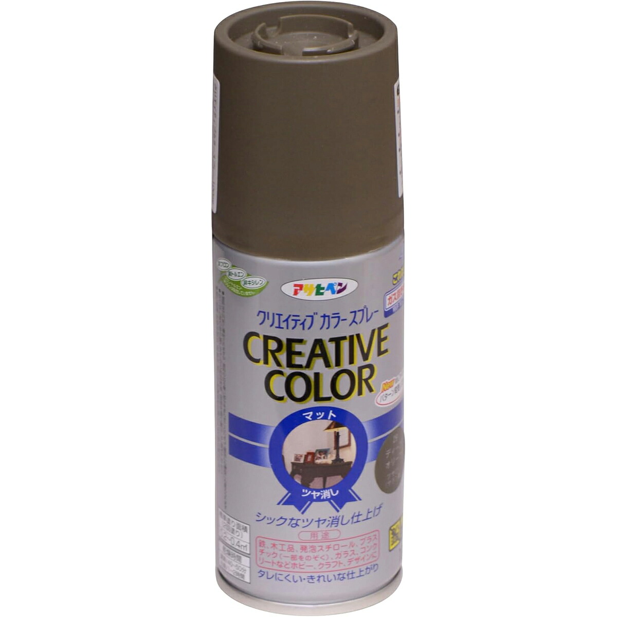 アサヒペン 色つや吹き付ける100ml29ディープオリーブ×24個 DIY 絵の具 取りつくろう リフォーム 身寄り用 室内 屋内 室外 労働者階級遣りかた 一般受け 定番 日曜日宮大工 検査と修理 取りつくろう うつり変わり 張り替え 塗り替え