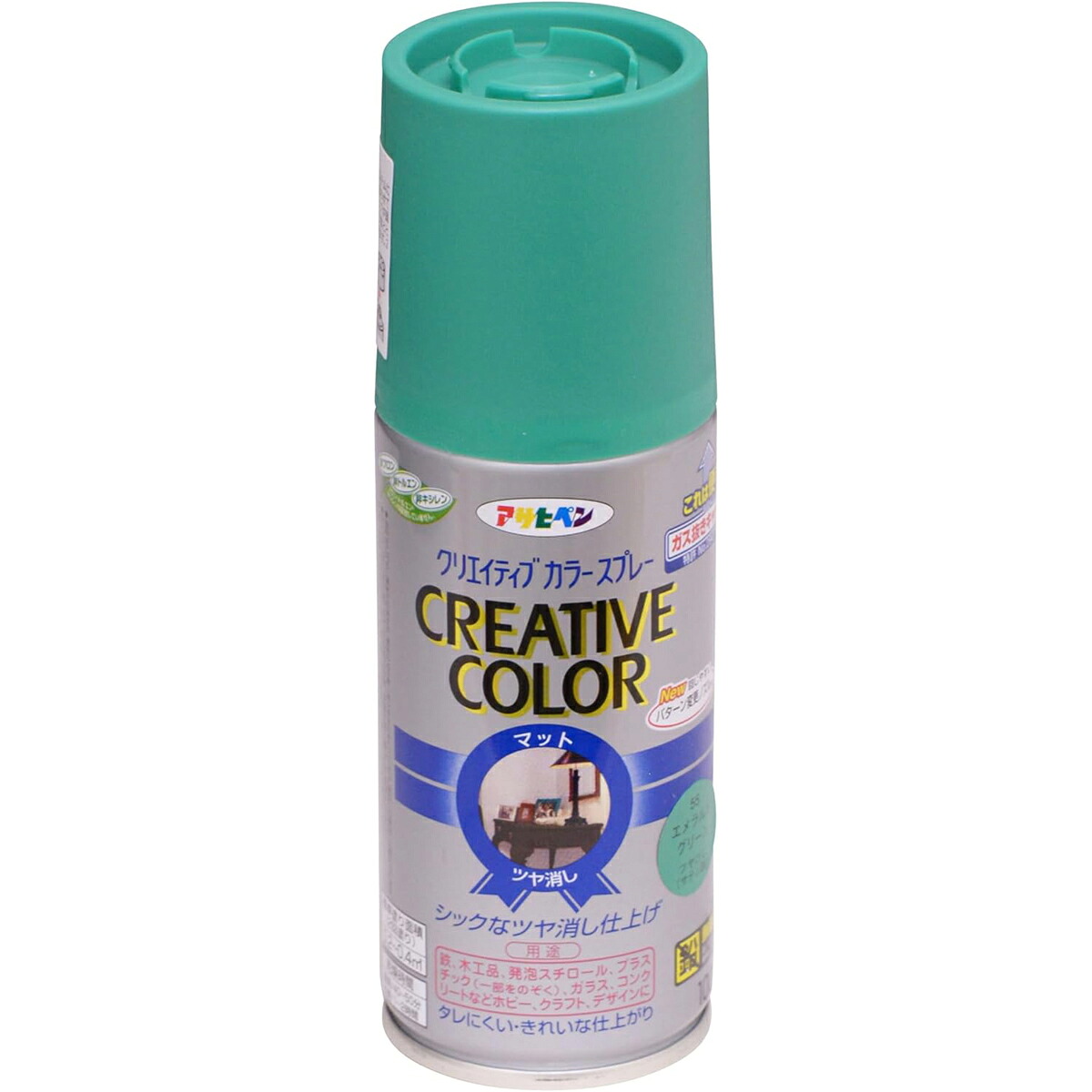 アサヒペン 色つや吹き付ける100ml55エメラルド緑であること×24個 DIY 絵の具 取りつくろう リフォーム 身寄り用 室内 屋内 室外 労働者階級遣りかた 一般受け 定番 日曜日宮大工 検査と修理 取りつくろう うつり変わり 張り替え 塗り替え