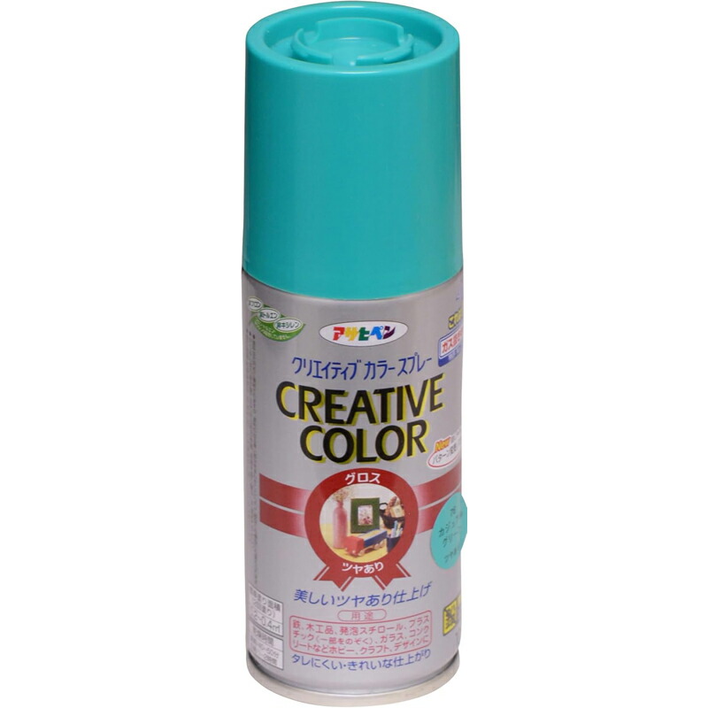 アサヒペン 色つや吹き付ける100ml76心地好い緑であること×24個 DIY 絵の具 取りつくろう リフォーム 身寄り用 室内 屋内 室外 労働者階級遣りかた 一般受け 定番 日曜日宮大工 検査と修理 取りつくろう うつり変わり 張り替え 塗り替え