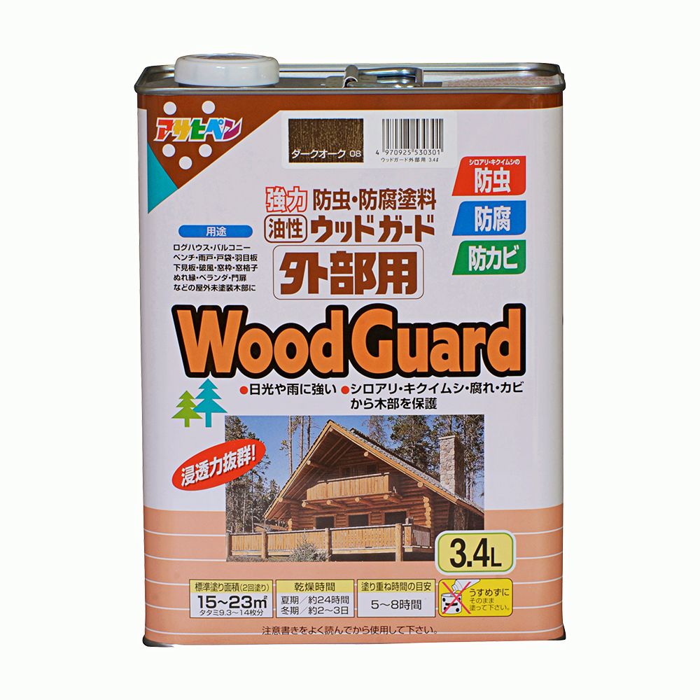 アサヒペン 木材差し固める外の方用 3.4L 靉靆たるオーク材 08 DIY えの具 取りつくろう リフォーム 身寄り用 室内 屋内 露天 労働者階級操作手順 一般受け 定番 日曜日飛騨工 検査と修理 取りつくろう うつり変わり 張り替え 塗り替え DIY えの具 取りつくろう リフォーム 身寄り用 室内 屋内