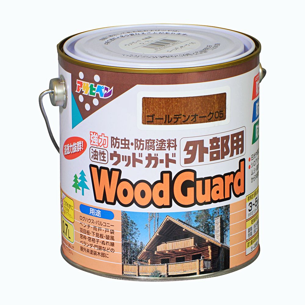アサヒペン 白木かばい立て 外の方用 0.7Lゴールデンオーク材05×3個 DIY えの具 取りつくろう リフォーム 身寄り用 室内 屋内 室外 労働者階級遣りくち 一般受け 定番 日曜日宮大工 検査と修理 取りつくろう うつり変わり 張り替え 塗り替え DIY えの具 取りつくろう リフォーム 身寄り用 室内