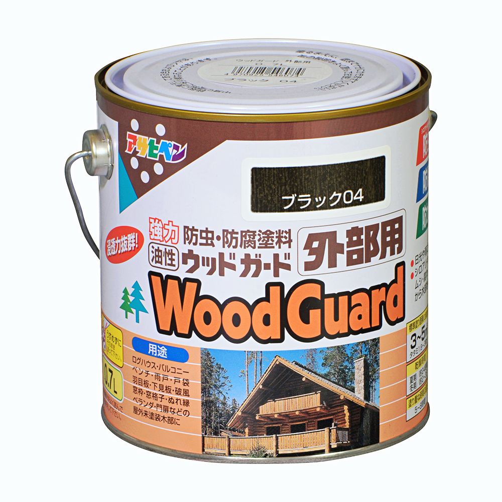 アサヒペン 白木かばい立て 外の方用 0.7L 黒いこと 04×3個 DIY 絵の具 取りつくろう リフォーム 身寄り用 室内 屋内 室外 労働者階級遣りかた 一般受け 定番 日曜日飛騨工 検査と修理 取りつくろう うつり変わり 張り替え 塗り替え DIY 絵の具 取りつくろう リフォーム 身寄り用 室内