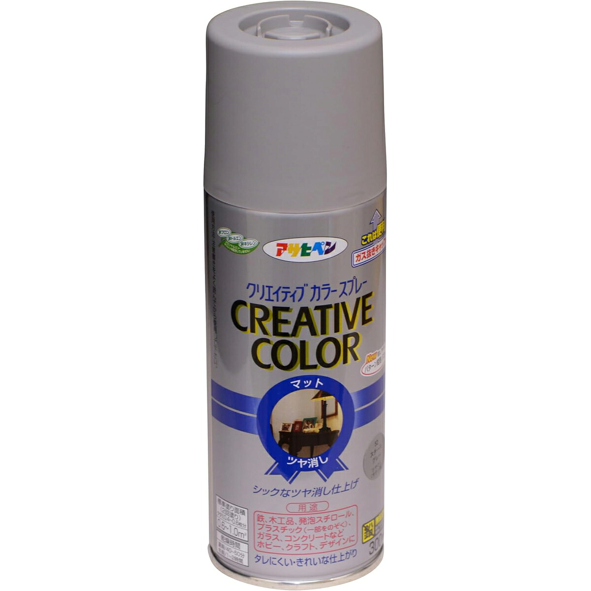 アサヒペン 色つや吹き付ける 300ml 52スチール写真薄墨色×10個 DIY 絵の具 取りつくろう リフォーム 身寄り用 室内 屋内 室外 労働者階級遣りかた 一般受け 定番 日曜日宮大工 検査と修理 取りつくろう うつり変わり 張り替え 塗り替え