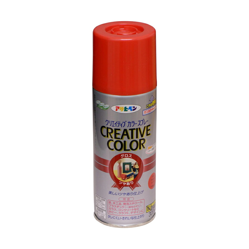 アサヒペン 色つや吹き付ける 300ml 62ファインレッド×10個 DIY 絵の具 取りつくろう リフォーム 身寄り用 室内 屋内 室外 労働者階級遣りかた 一般受け 定番 日曜日宮大工 検査と修理 取りつくろう うつり変わり 張り替え 塗り替え