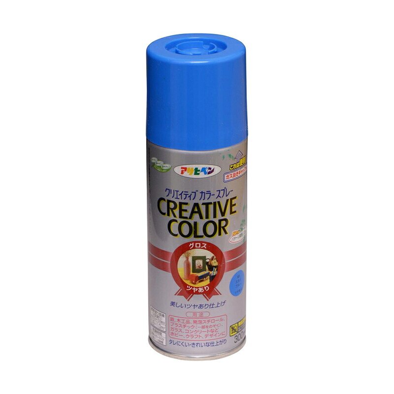 アサヒペン 創造的色つや吹き付ける 300ml 69天の原青み×10個 DIY 絵の具 取りつくろう リフォーム 身寄り用 室内 屋内 室外 労働者階級遣りかた 一般受け 定番 日曜日宮大工 検査と修理 取りつくろう うつり変わり 張り替え 塗り替え