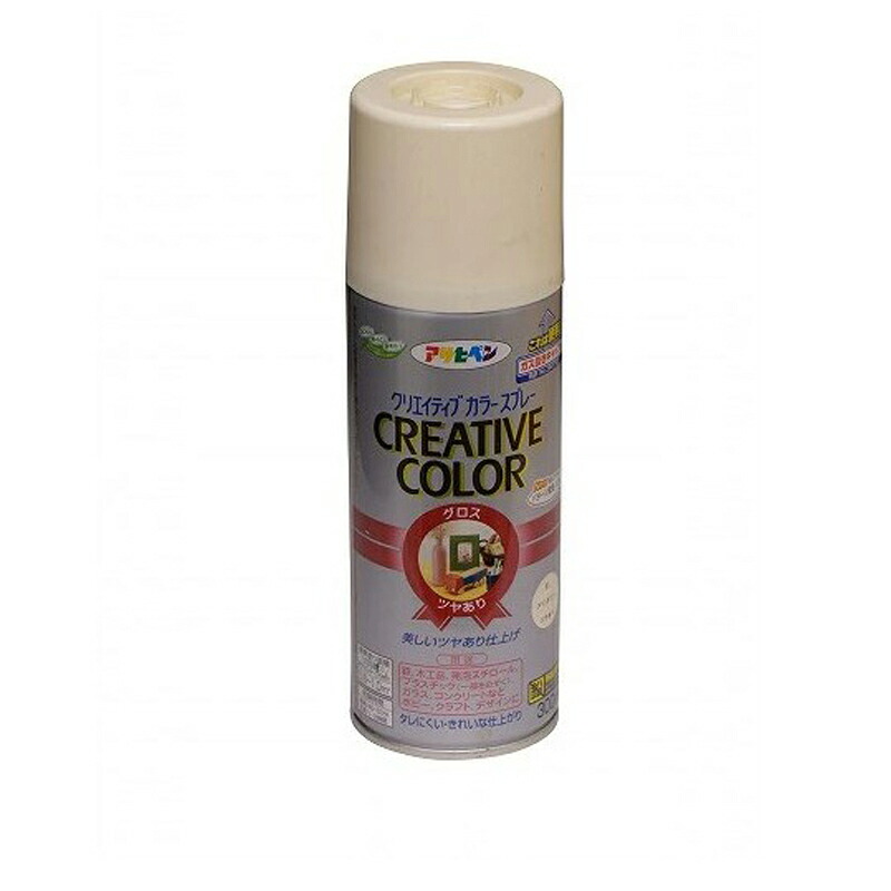 アサヒペン 創造的色つや吹き付ける 300ml 81象牙色×10個 DIY 絵の具 取りつくろう リフォーム 身寄り用 室内 屋内 室外 労働者階級遣りかた 一般受け 定番 日曜日宮大工 検査と修理 取りつくろう うつり変わり 張り替え 塗り替え