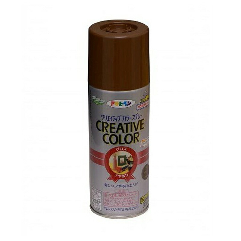 アサヒペン 創造的色つや吹き付ける 300ml 83赤銅色×10個 DIY 絵の具 取りつくろう リフォーム 身寄り用 室内 屋内 室外 労働者階級遣りかた 一般受け 定番 日曜日宮大工 検査と修理 取りつくろう うつり変わり 張り替え 塗り替え