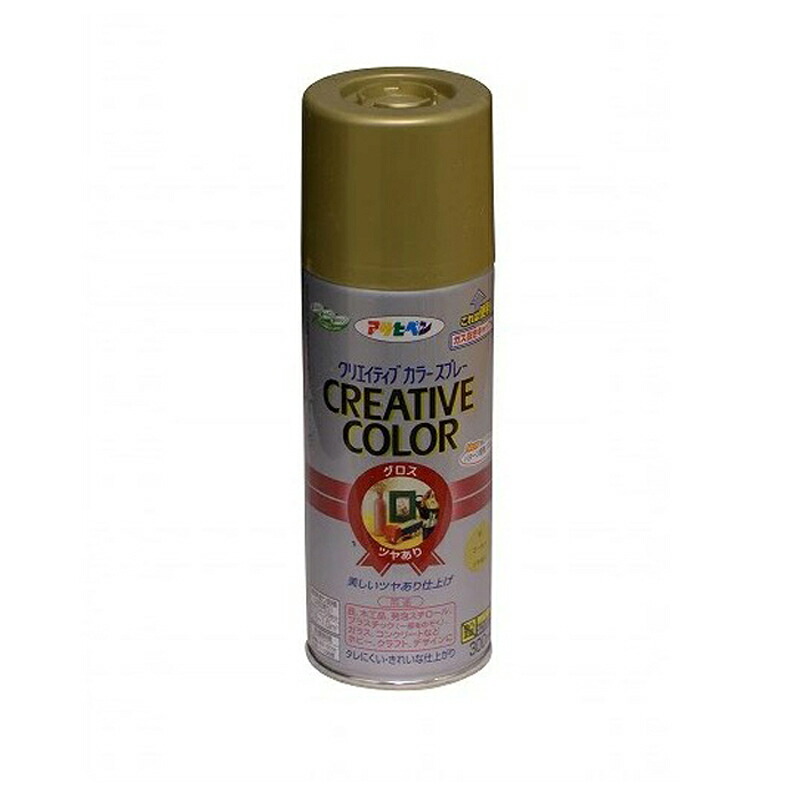 アサヒペン 創造的色つや吹き付ける 300ml 91ゴールド×10個 DIY 絵の具 取りつくろう リフォーム 身寄り用 室内 屋内 室外 労働者階級遣りかた 一般受け 定番 日曜日宮大工 検査と修理 取りつくろう うつり変わり 張り替え 塗り替え