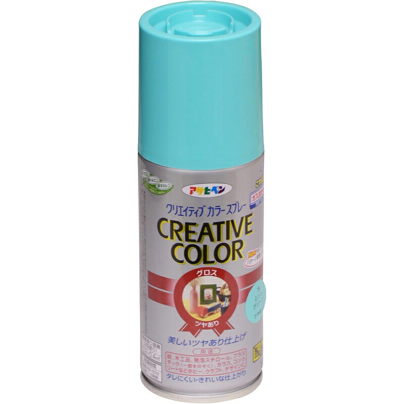 アサヒペン 色つや吹き付ける 100ml 75ペパーミント緑であること×24個 DIY 絵の具 取りつくろう リフォーム 身寄り用 室内 屋内 室外 労働者階級遣りかた 一般受け 定番 日曜日宮大工 検査と修理 取りつくろう うつり変わり 張り替え 塗り替え