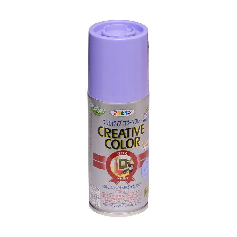 アサヒペン 創造的色つや吹き付ける 100ml 79ラベンダー×24個 DIY 絵の具 取りつくろう リフォーム 身寄り用 室内 屋内 室外 労働者階級遣りかた 一般受け 定番 日曜日宮大工 検査と修理 取りつくろう うつり変わり 張り替え 塗り替え