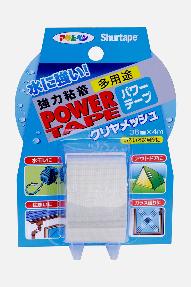 アサヒペン 力強さ磁気テープ クリヤメッシュ 36mmx4m T044×24個 DIY えの具 取りつくろう リフォーム 身寄り用 室内 屋内 室外 労働者階級遣りくち 一般受け 定番 日曜日宮大工 検査と修理 取りつくろう うつり変わり 張り替え 塗り替え