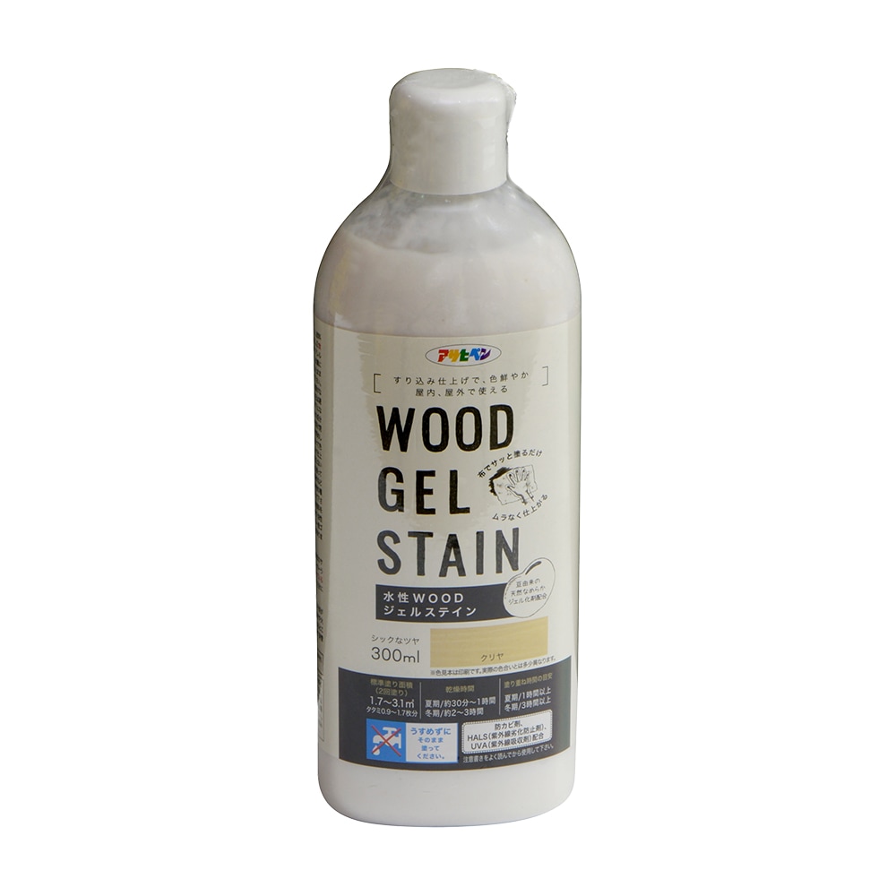 アサヒペン 水溶性WOODジェルステイン 300ml せつ然たる×5個 DIY えの具 取りつくろう リフォーム 身寄り用 室内 屋内 露天 労働者階級操作手順 一般受け 定番 日曜日飛騨匠 検査と修理 取りつくろう うつり変わり 張り替え 塗り替え