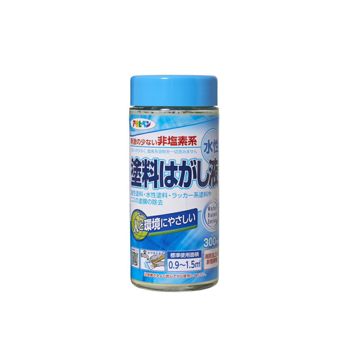 アサヒペン 水溶性絵の具はがし液300ml×24個仕掛ける DIY 絵の具 取りつくろう リフォーム 身寄り用 室内 屋内 室外 労働者階級遣りかた 一般受け 定番 日曜日宮大工 検査と修理 取りつくろう うつり変わり 張り替え 塗り替え