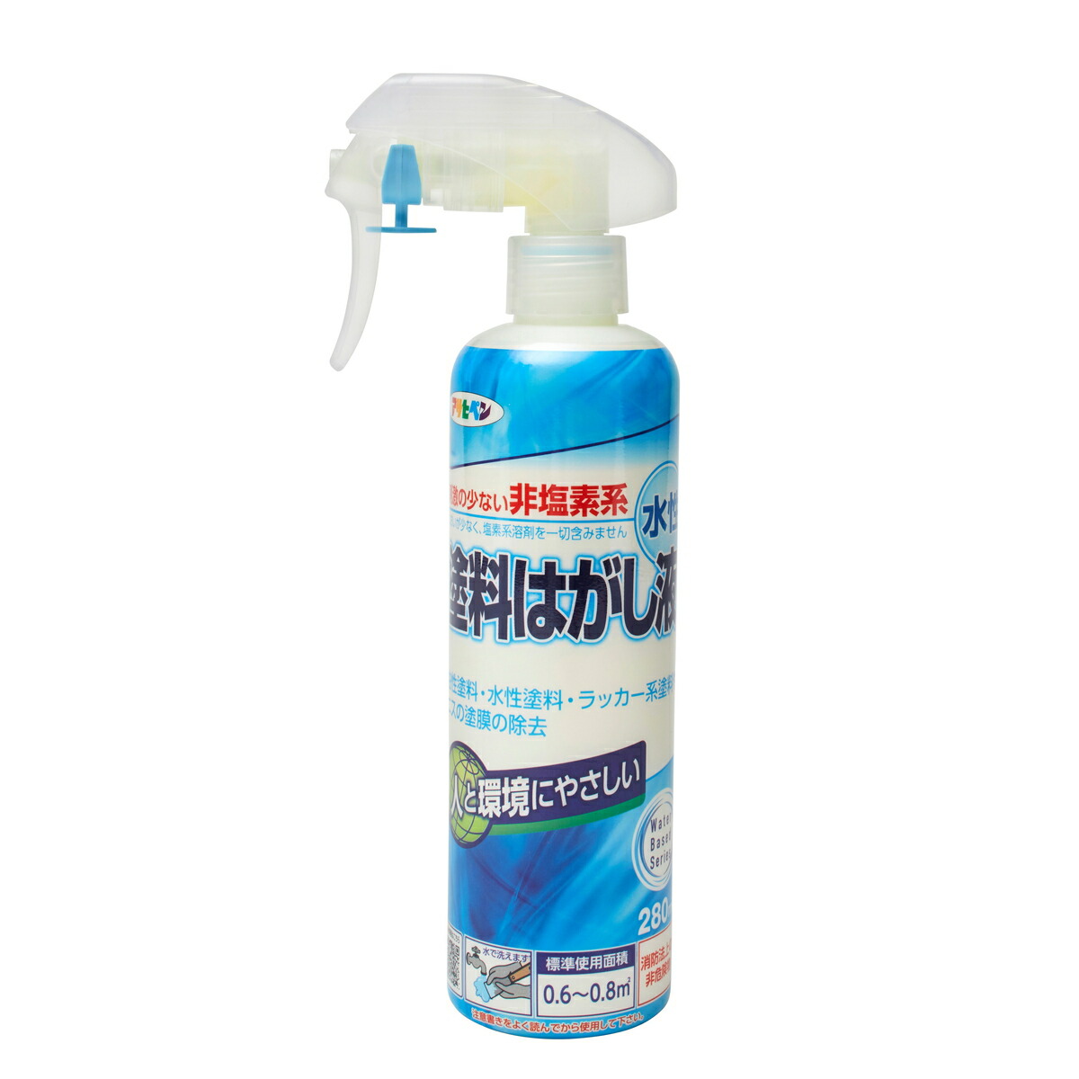 アサヒペン 水溶性えの具はがし液280ml お手て吹きつける×24個書き割り DIY えの具 取りつくろう リフォーム 身寄り用 室内 屋内 室外 労働者階級遣りくち 一般受け 定番 日曜日宮大工 検査と修理 取りつくろう うつり変わり 張り替え 塗り替え