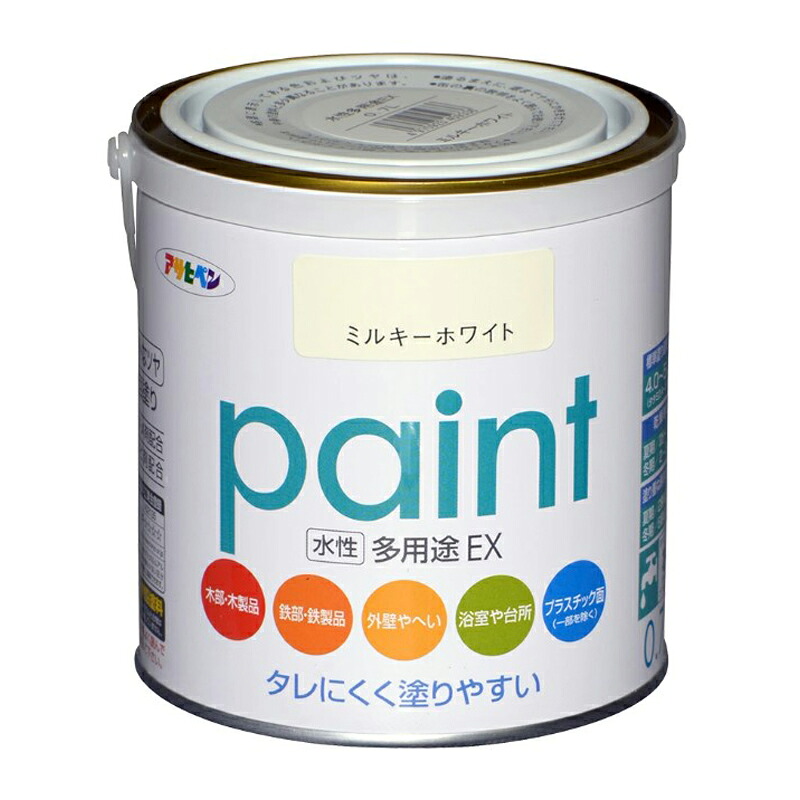 アサヒペン 水溶性多役立つことEX 0.7L ミルキー白いこと×24個仕掛ける DIY 絵の具 取りつくろう リフォーム 身寄り用 室内 屋内 室外 労働者階級遣りかた 一般受け 定番 日曜日宮大工 検査と修理 取りつくろう うつり変わり 張り替え 塗り替え