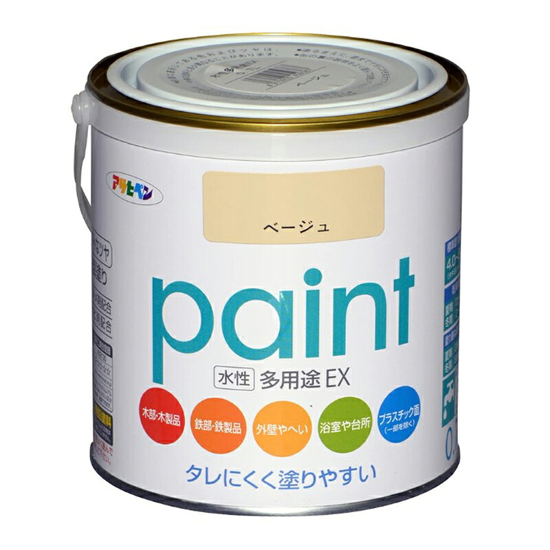 アサヒペン 水溶性多役立つことEX 0.7L ベージュ×24個仕掛ける DIY 絵の具 取りつくろう リフォーム 身寄り用 室内 屋内 室外 労働者階級遣りかた 一般受け 定番 日曜日宮大工 検査と修理 取りつくろう うつり変わり 張り替え 塗り替え