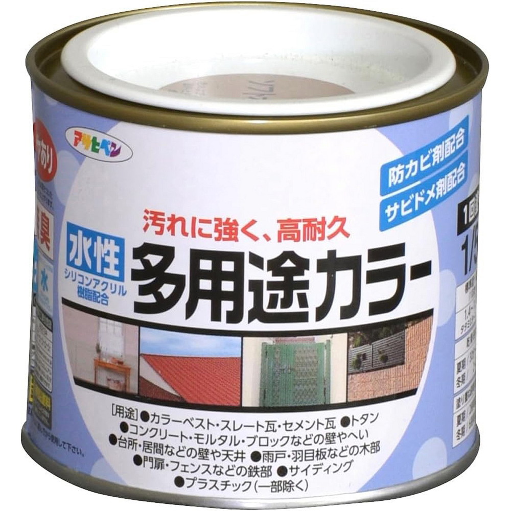 アサヒペン 水溶性多役立つこと色合い 1/5L ソフトオーカー×24個仕かける DIY 絵の具 取りつくろう リフォーム 身寄り用 室内 屋内 野天 労働者階級仕様模様 一般受け 定番 日曜日宮大工 検査と修理 取りつくろう うつり変わり 張り替え 塗り替え DIY・工具-塗装用品-塗料缶・ペンキ