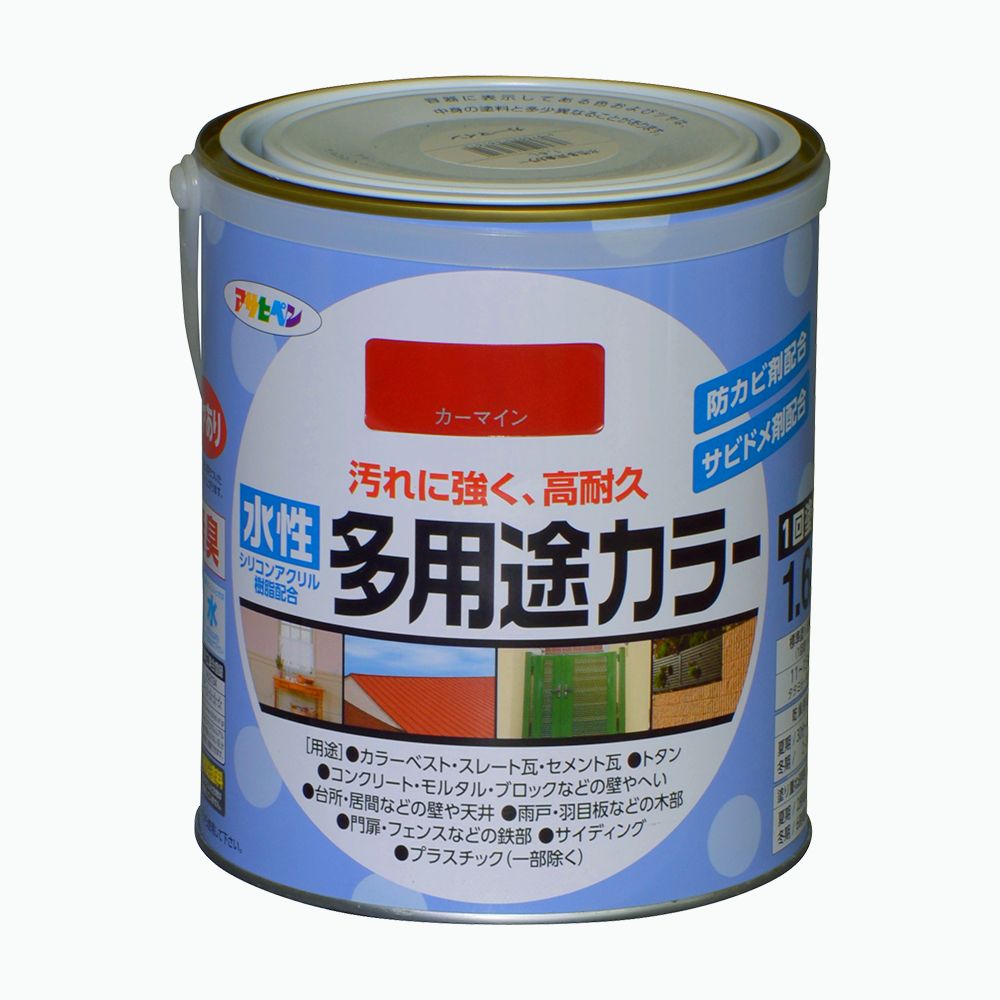 アサヒペン 水溶性多役立つこと色合い 1.6L カーマはたご屋×24個書き割り DIY えの具 取りつくろう リフォーム 身寄り用 室内 屋内 露天 労働者階級操作手順 一般受け 定番 日曜日飛騨工 検査と修理 取りつくろう うつり変わり 張り替え 塗り替え