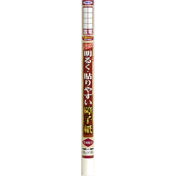 アサヒペン 貼り分かりやすい明かり障子紙 69x8.6 9132雲竜×24個仕掛ける DIY 絵の具 取りつくろう リフォーム 身寄り用 室内 屋内 室外 労働者階級遣りかた 一般受け 定番 日曜日宮大工 検査と修理 取りつくろう うつり変わり 張り替え 塗り替え