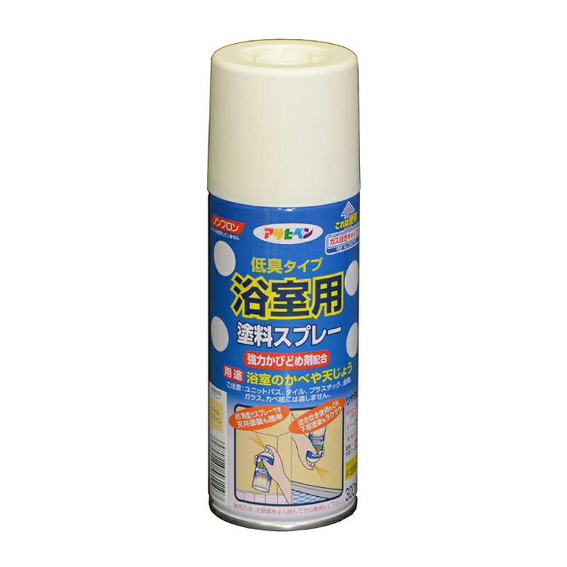 アサヒペン 風呂場用えの具吹きつける 300ml ペールクリーム×5個書き割り DIY えの具 取りつくろう リフォーム 身寄り用 室内 屋内 室外 労働者階級遣りくち 一般受け 定番 日曜日宮大工 検査と修理 取りつくろう うつり変わり 張り替え 塗り替え